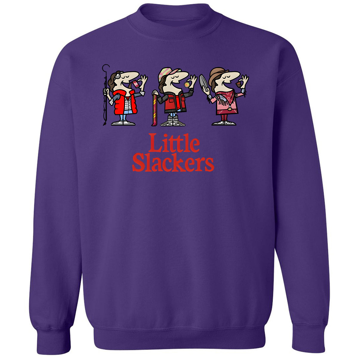 Classic Unisex Sweatshirt - XTGWYKP7 - Purple - 6