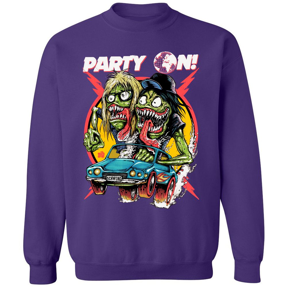 Classic Unisex Sweatshirt - 4LGT4XKZ - Purple - 6