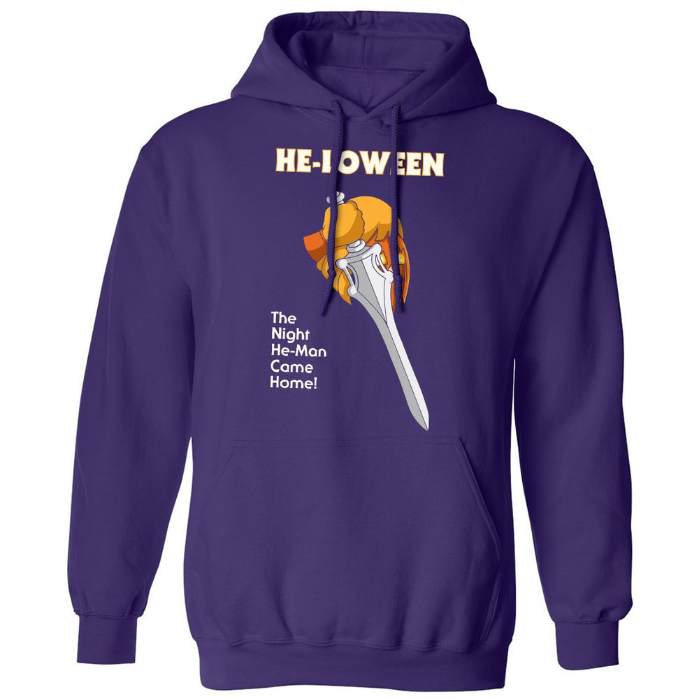 Classic Unisex Hoodie - 2PF827SN - Purple - 6
