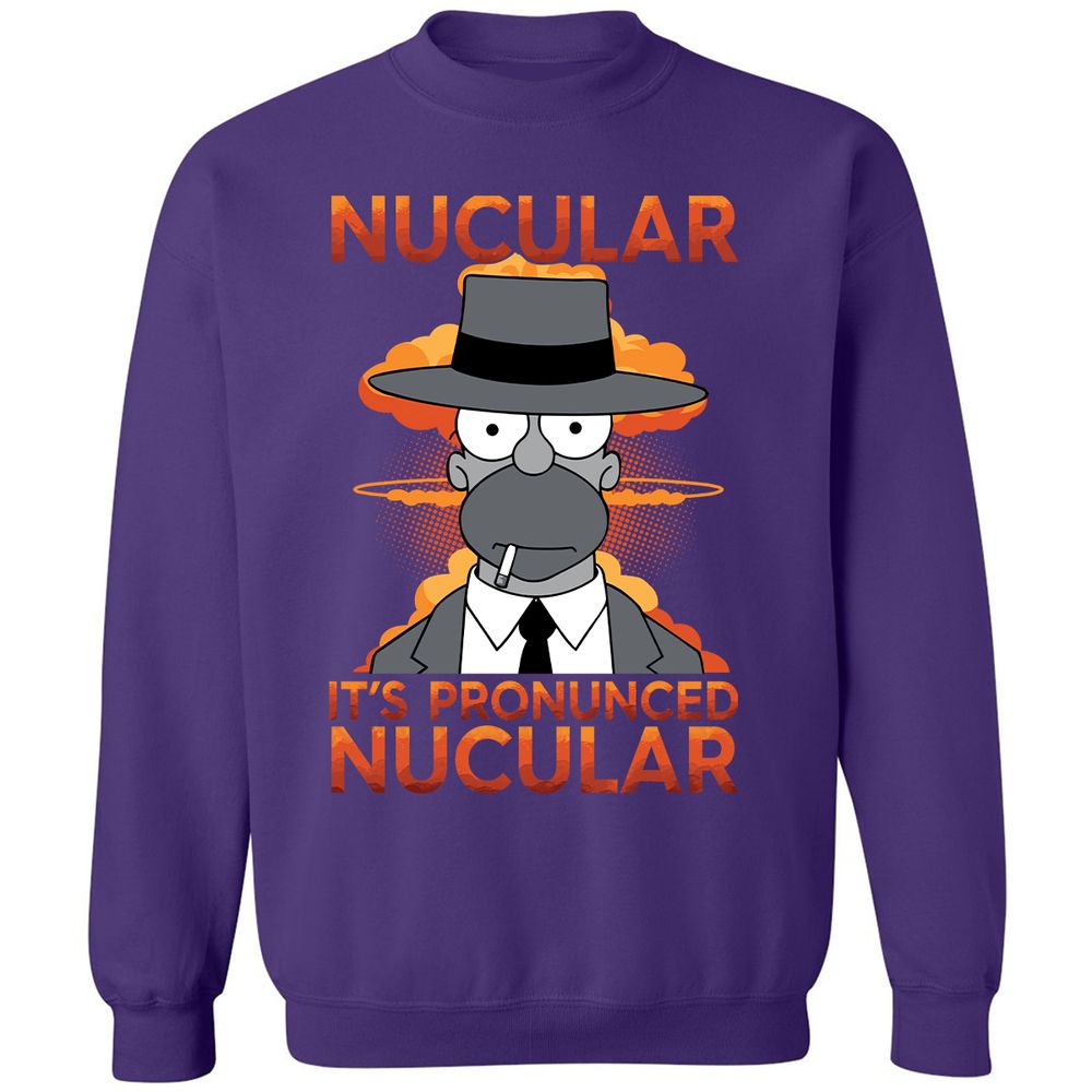 Classic Unisex Sweatshirt - X9FB6YWW - Purple - 6