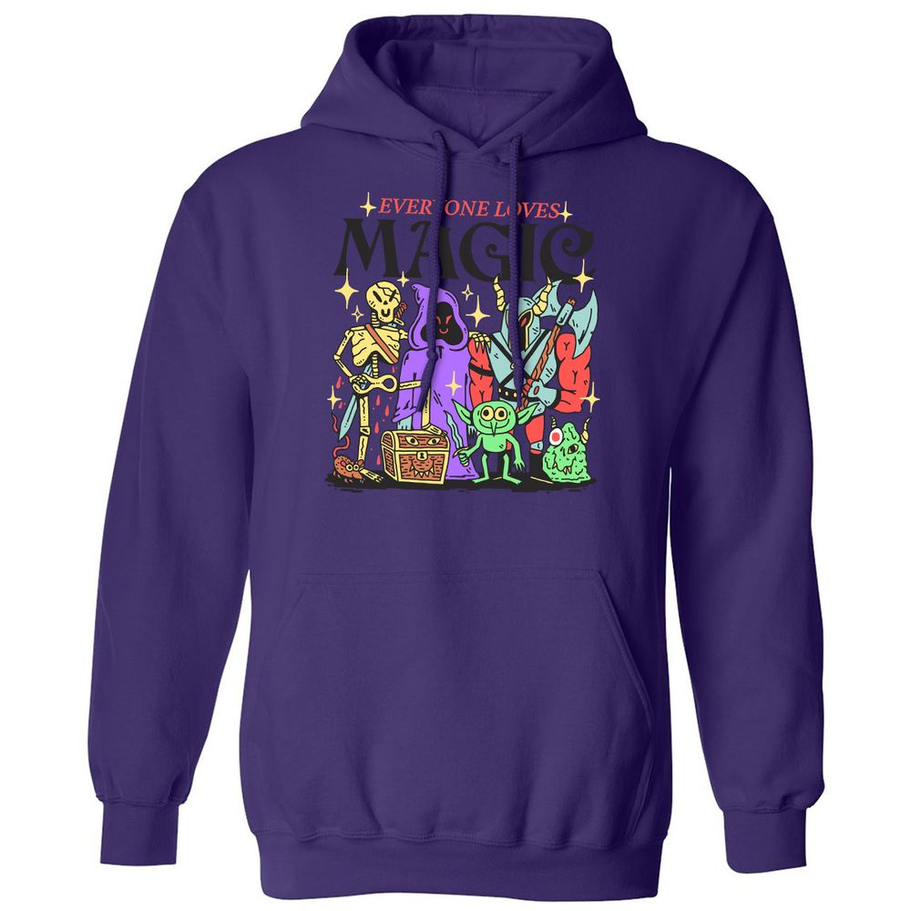 Classic Unisex Hoodie - 2TWHHGSW - Purple - 6