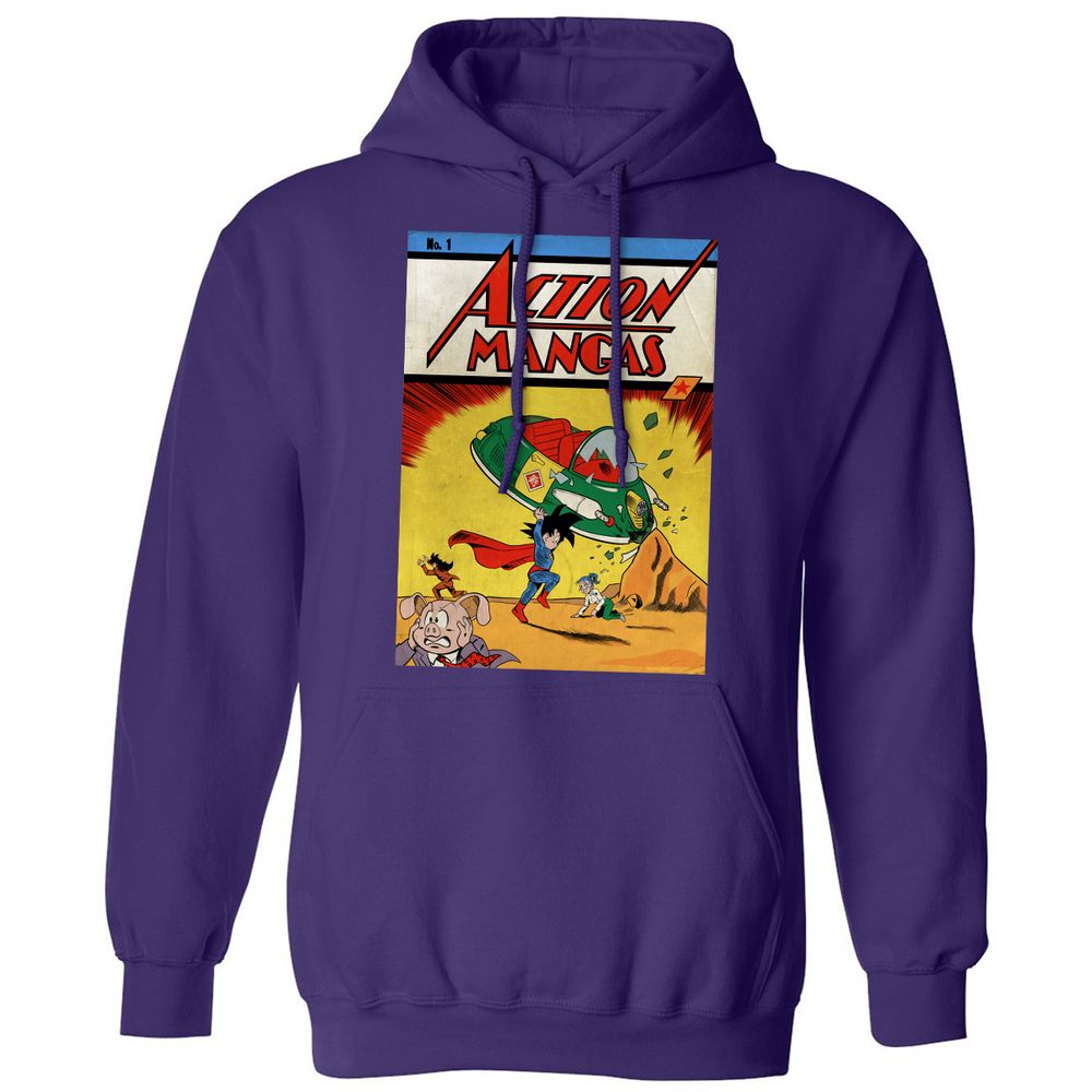 Classic Unisex Hoodie - L823WB85 - Purple - 6