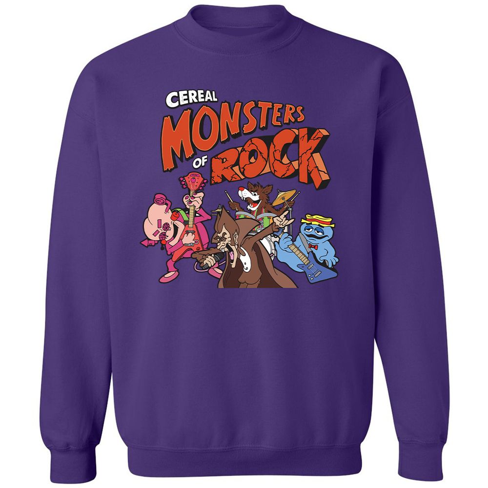 Classic Unisex Sweatshirt - 6831EEDS - Purple - 6