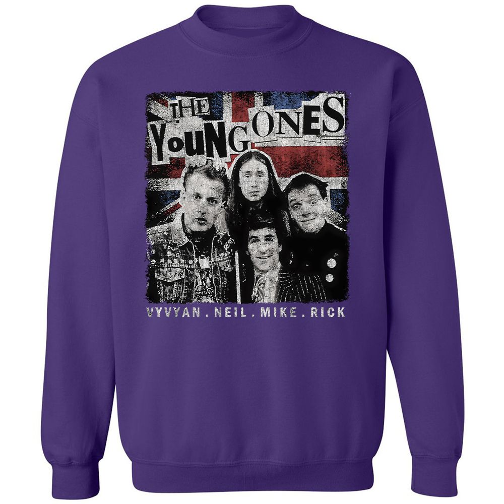 Classic Unisex Sweatshirt - SVMZE828 - Purple - 6