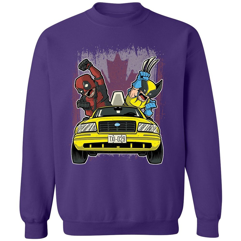 Classic Unisex Sweatshirt - QWCKBJBJ - Purple - 6