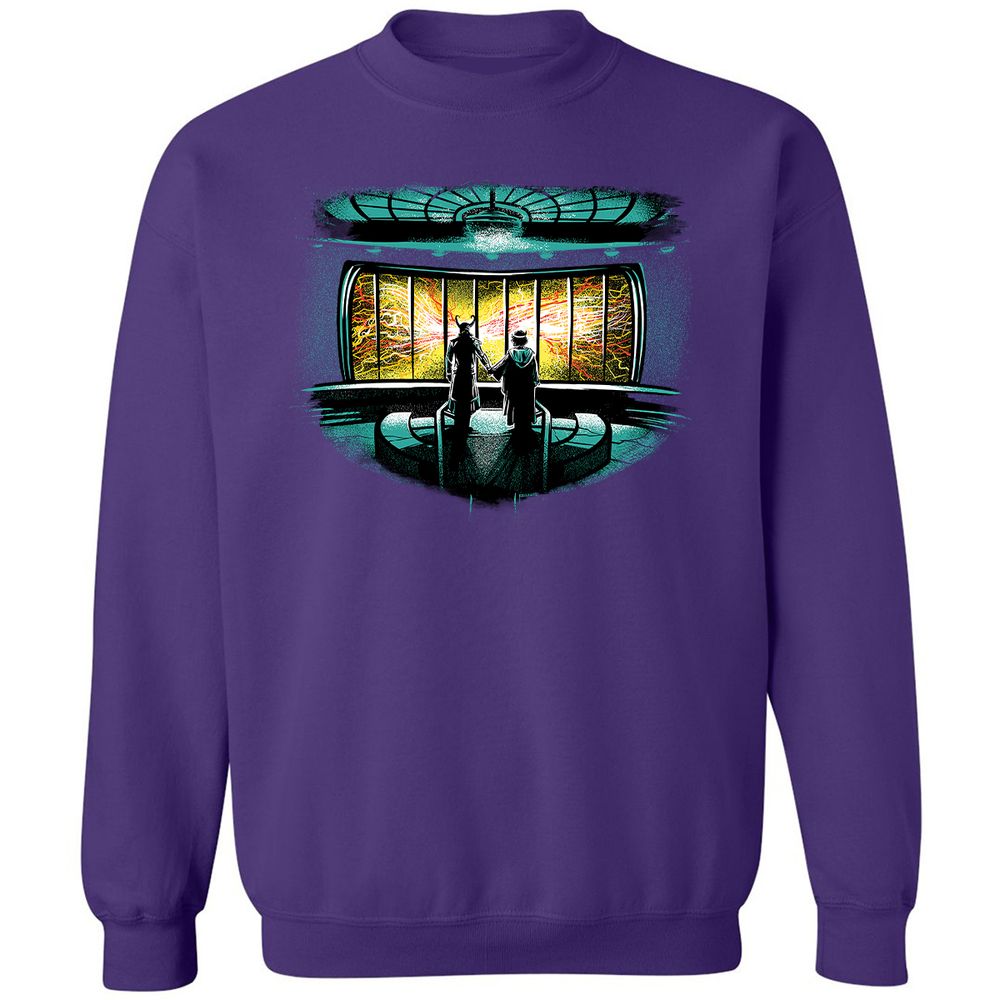 Classic Unisex Sweatshirt - V7GTSGWS - Purple - 6