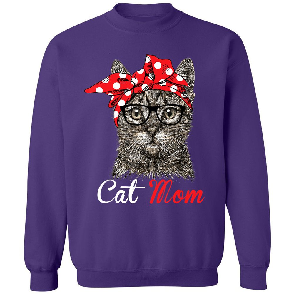 Classic Unisex Sweatshirt - QUUJS74D - Purple - 6