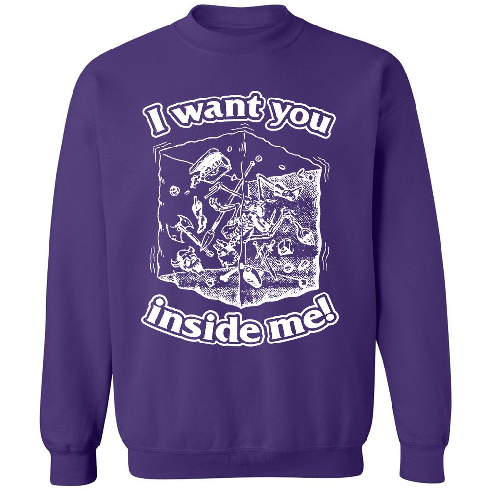 Classic Unisex Sweatshirt - PK9FLR4N - Purple - 6