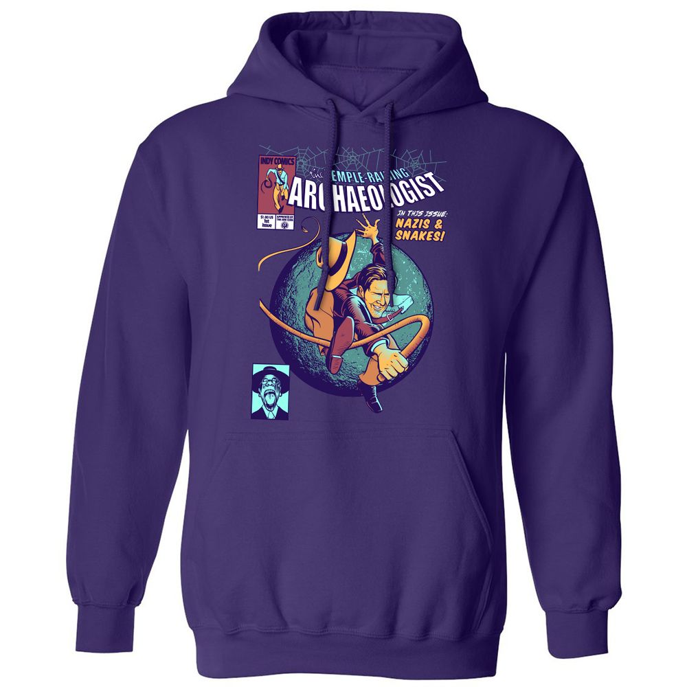 Classic Unisex Hoodie - 1X4ZZSJ1 - Purple - 6