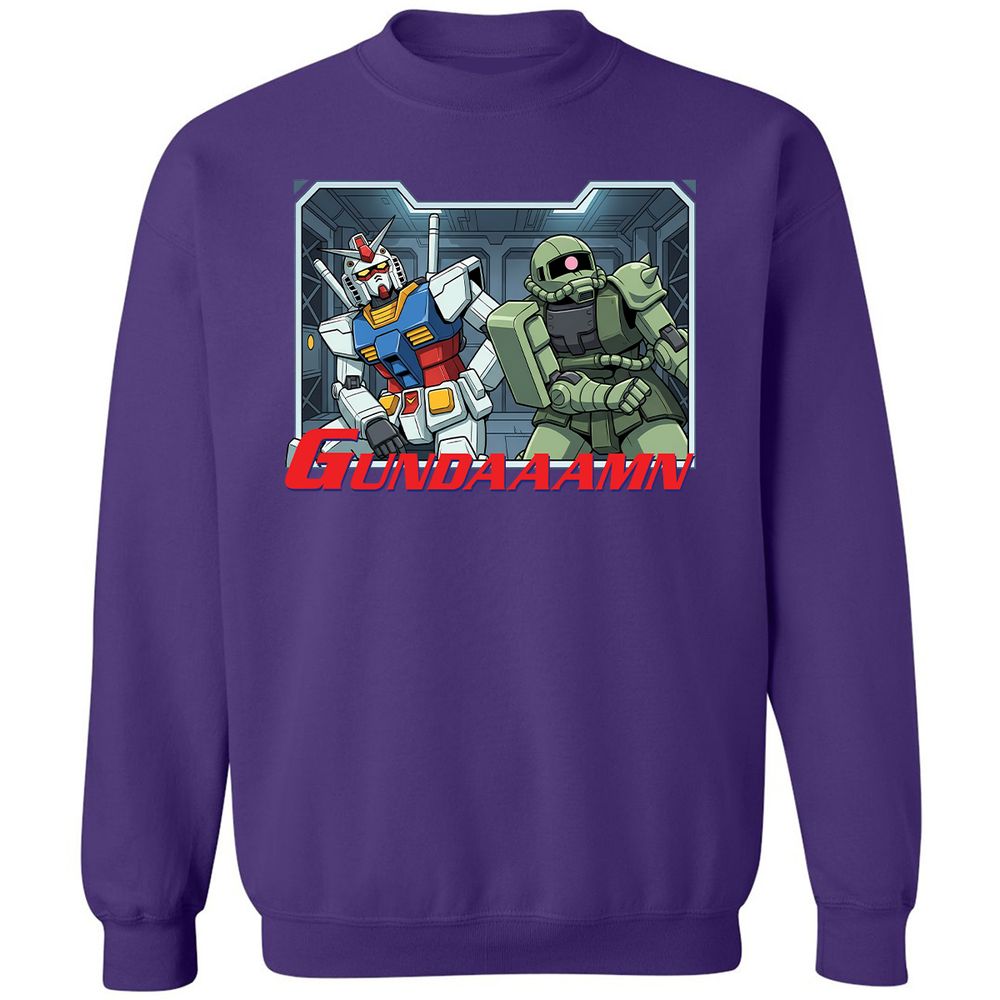 Classic Unisex Sweatshirt - 41AFFCH1 - Purple - 6