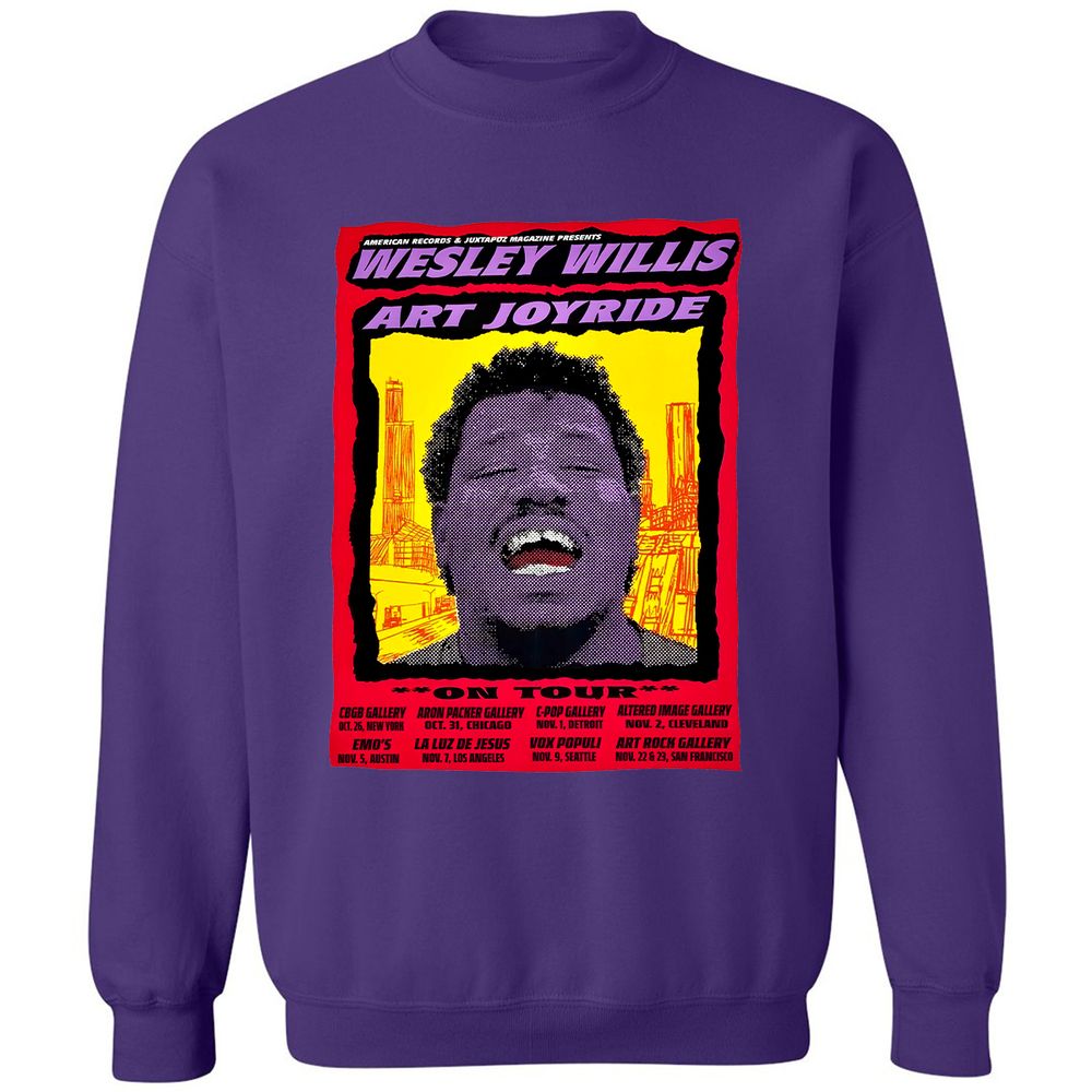 WESLEY WILLIS - ART JOYRIDE - Purple - 6