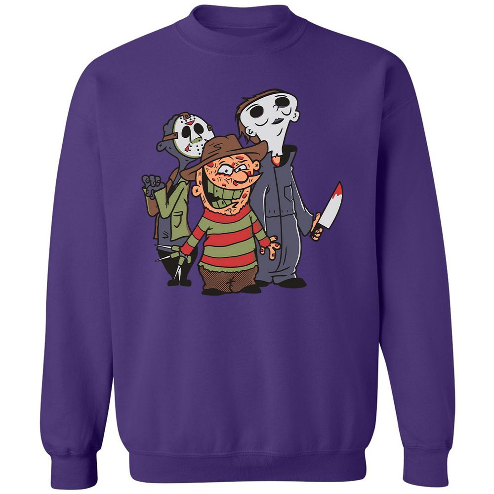 Classic Unisex Sweatshirt - P3XJACBM - Purple - 6