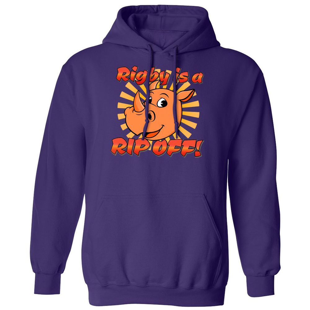 Classic Unisex Hoodie - R55LC4BN - Purple - 6