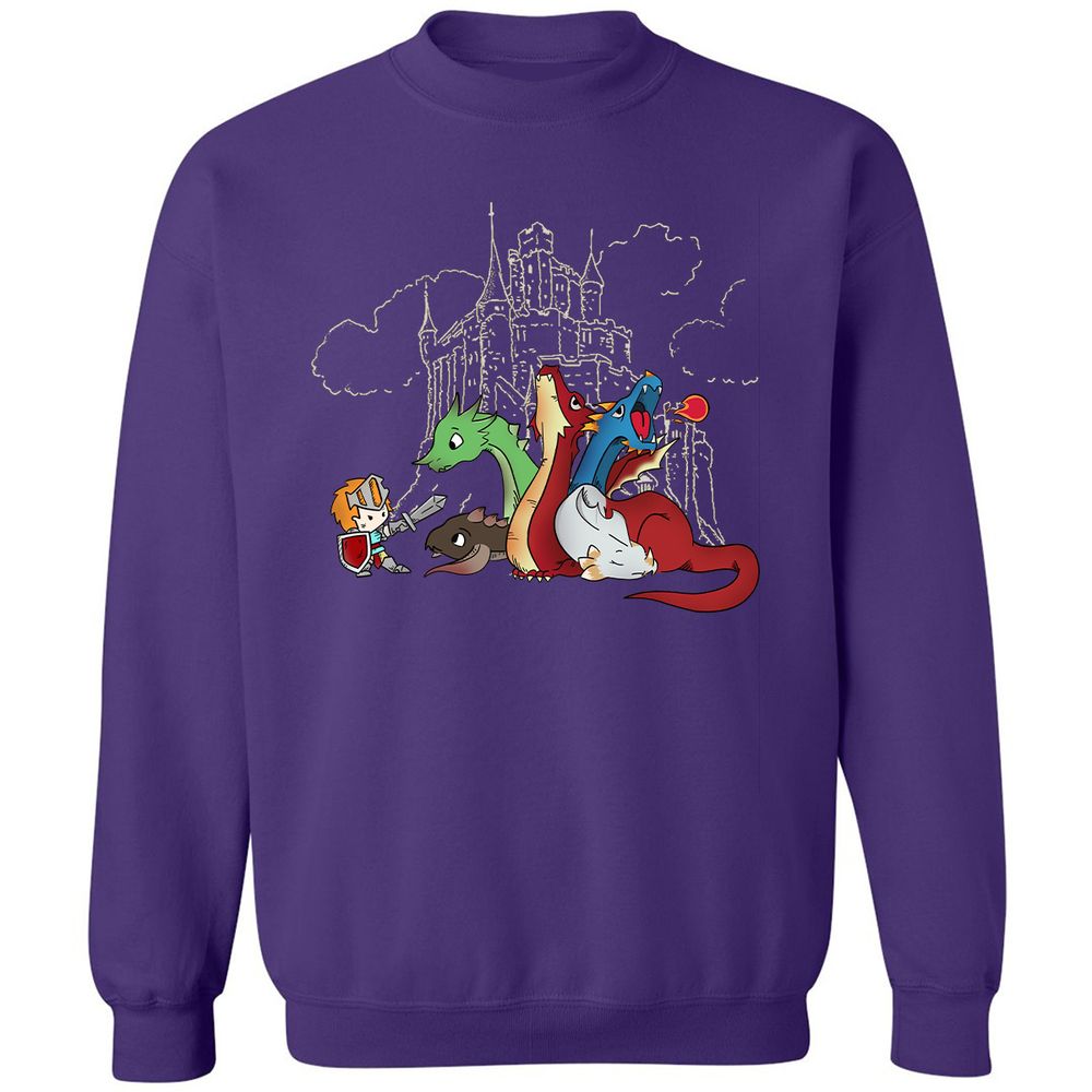 Classic Unisex Sweatshirt - 3F21793Z - Purple - 6