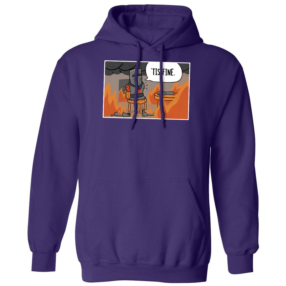 Classic Unisex Hoodie - XPJ6FFW4 - Purple - 6