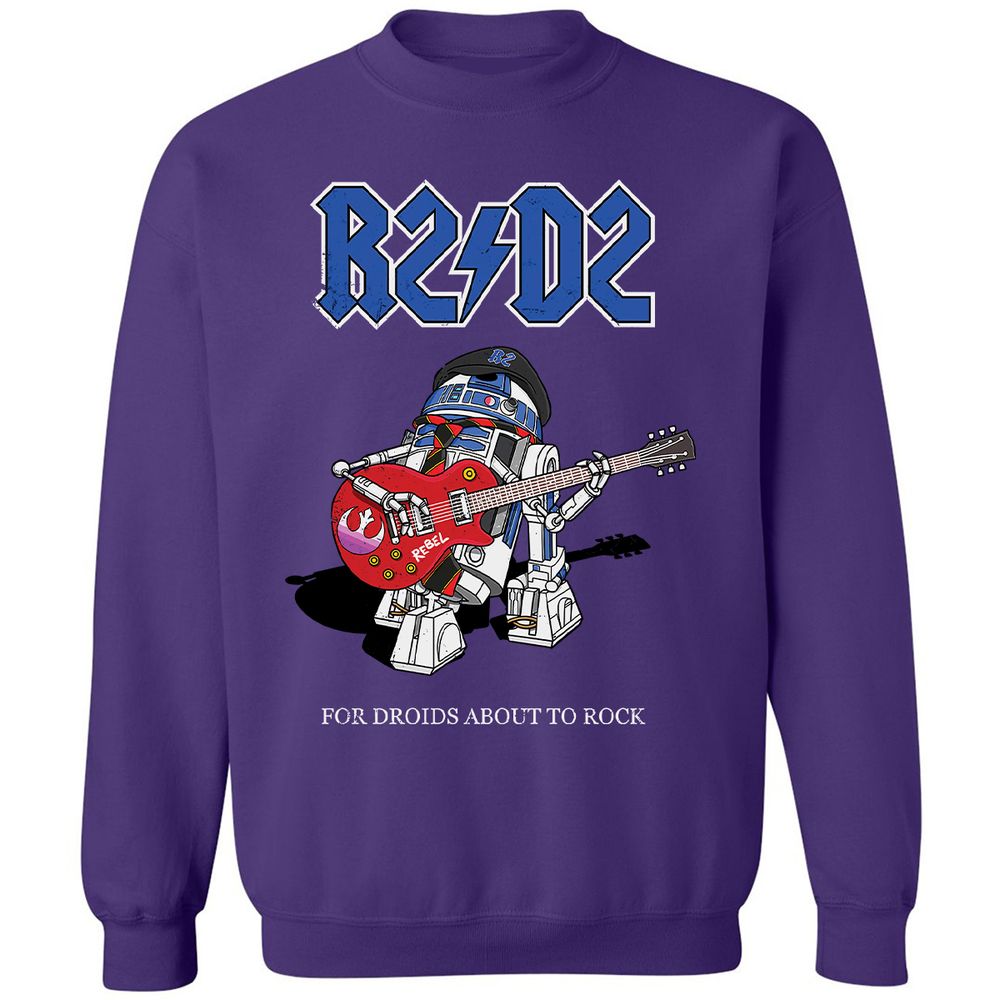 Classic Unisex Sweatshirt - RL1XZCY3 - Purple - 6