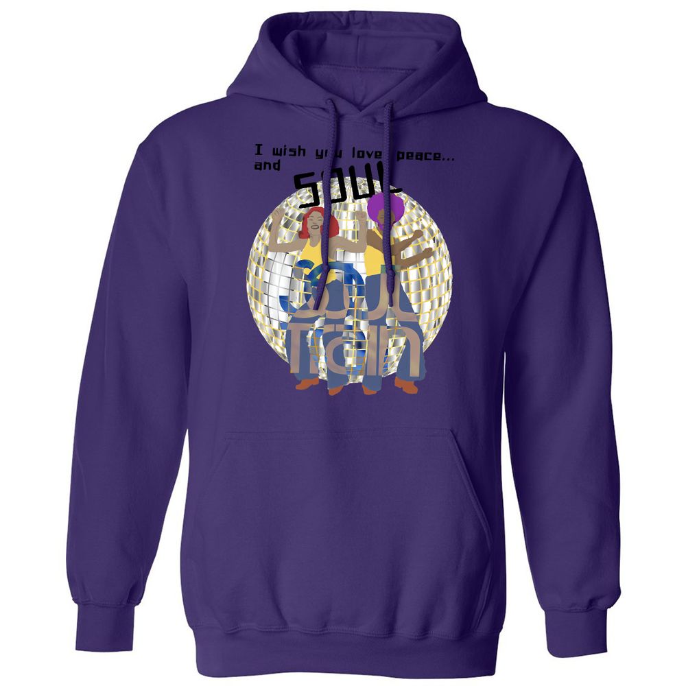 Classic Unisex Hoodie - DDT3PR1F - Purple - 6
