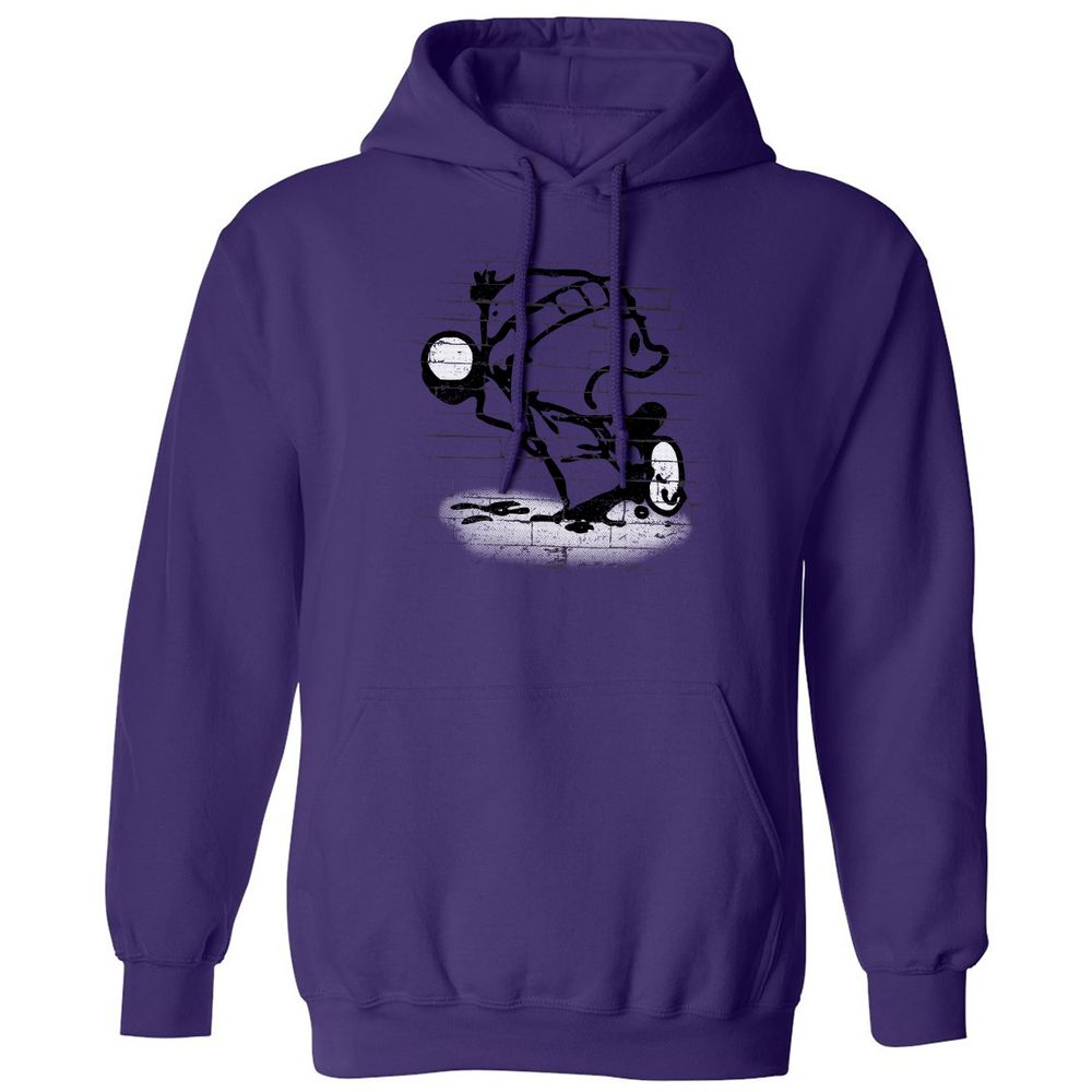 Classic Unisex Hoodie - PSWLR93Y - Purple - 6