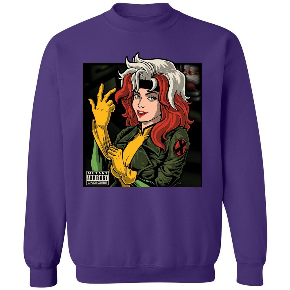 Classic Unisex Sweatshirt - 43T5LWF1 - Purple - 6