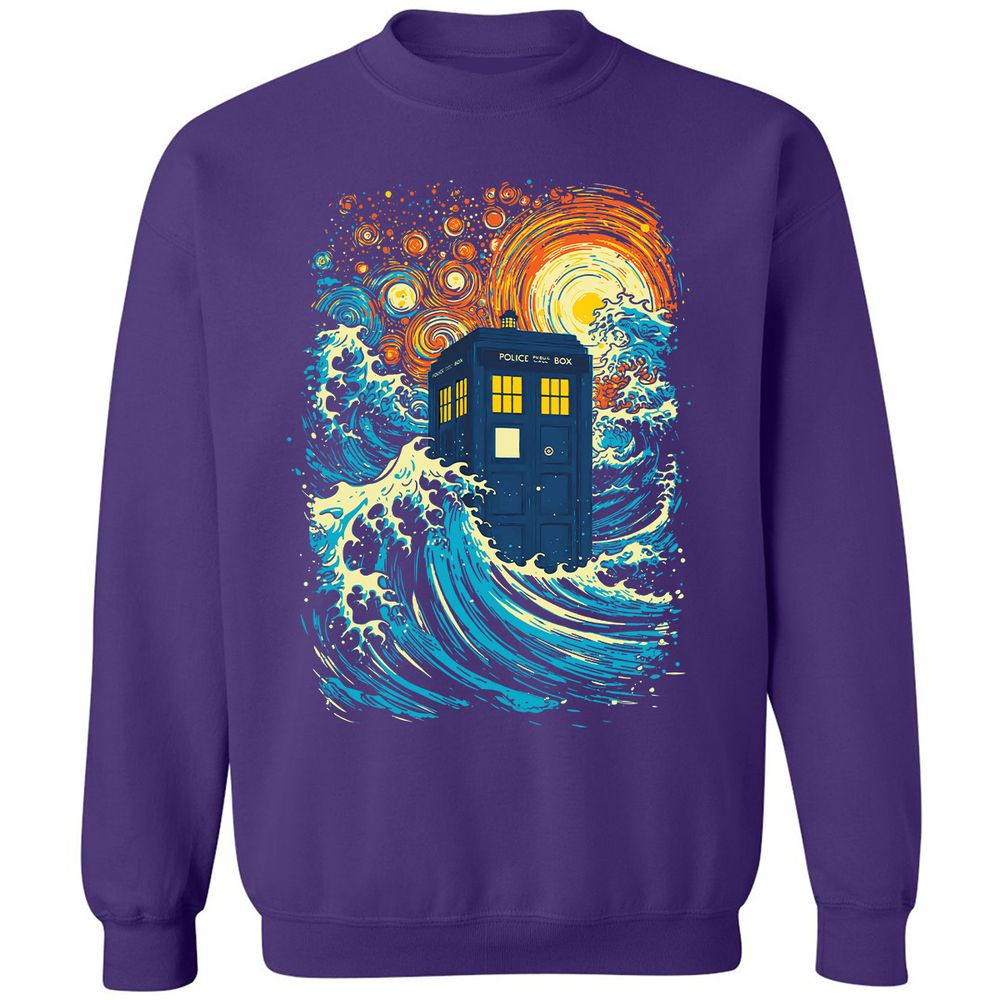 Classic Unisex Sweatshirt - AV1FLB5S - Purple - 6