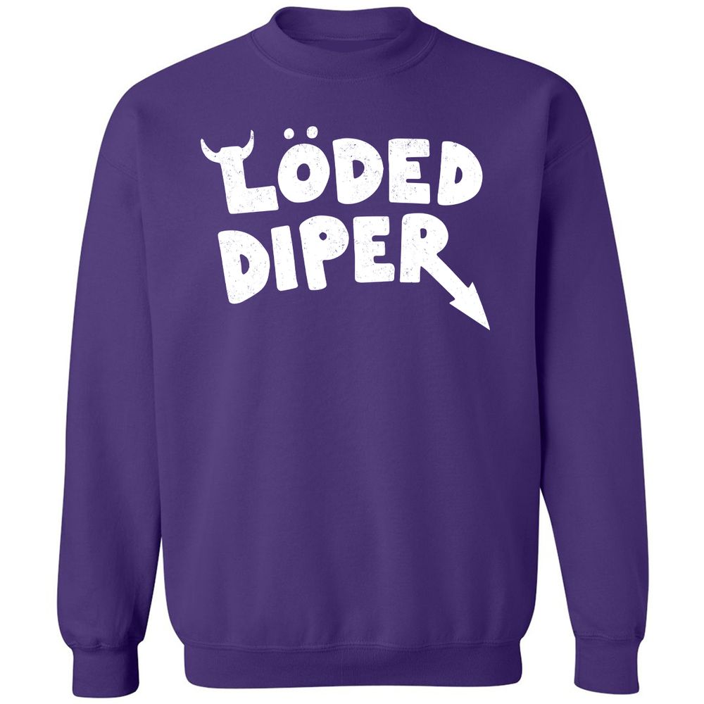 Classic Unisex Sweatshirt - YX484LXQ - Purple - 6