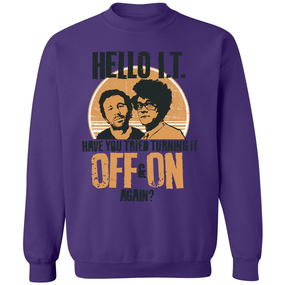 Have You Tried Turning It Off & On Again - Purple - 6