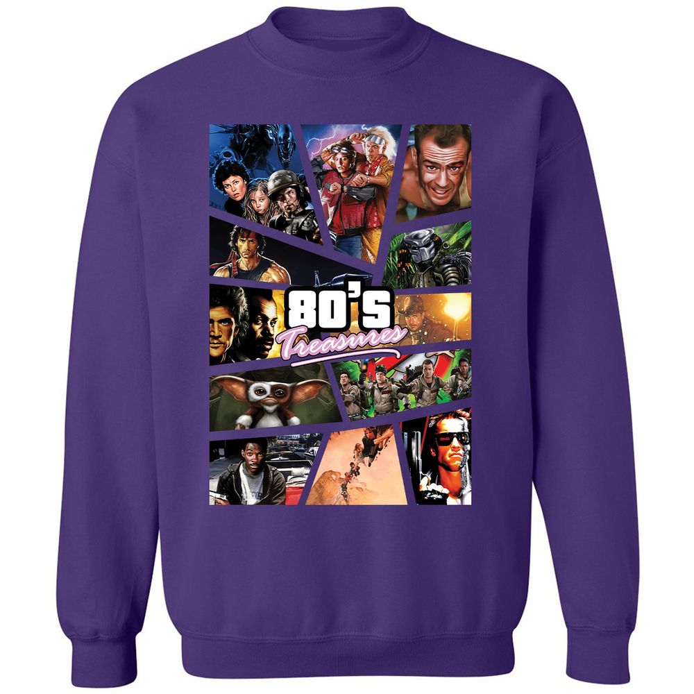 Classic Unisex Sweatshirt - VNKGABDB - Purple - 6