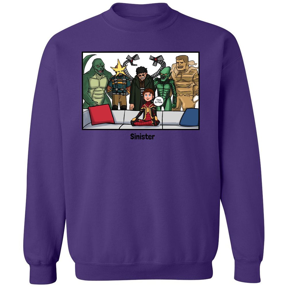 Classic Unisex Sweatshirt - D8EHTYHW - Purple - 6