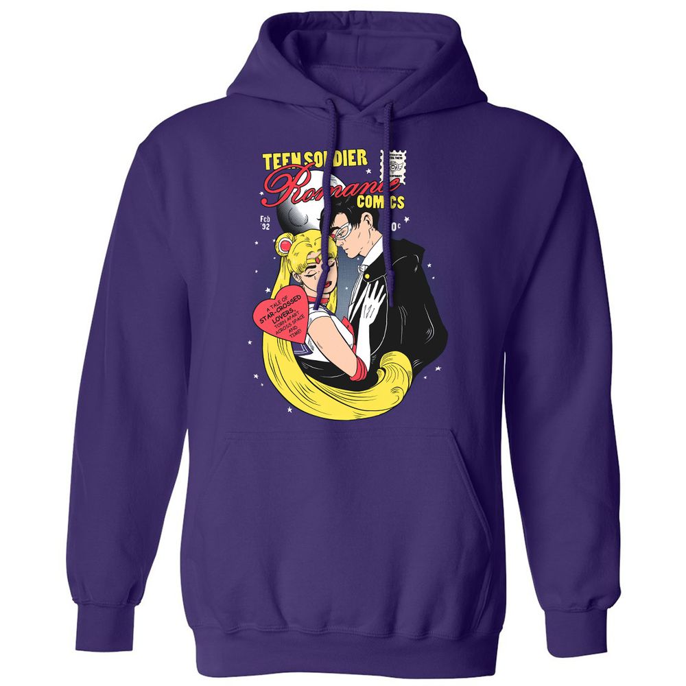 Classic Unisex Hoodie - GH89QLA6 - Purple - 6