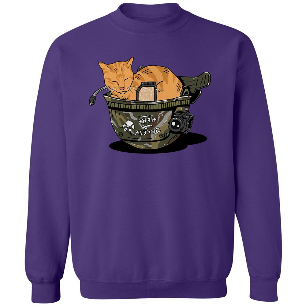 Classic Unisex Sweatshirt - 1DTF72MF - Purple - 6