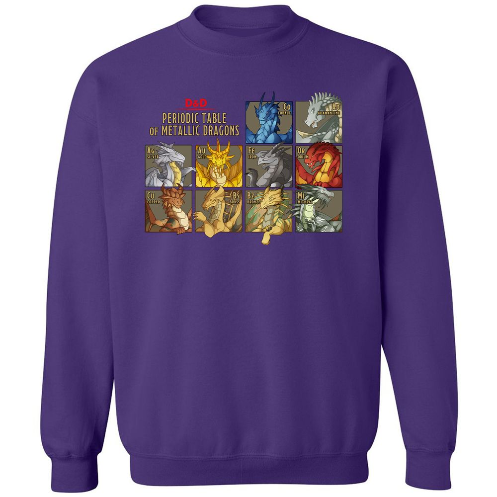 Classic Unisex Sweatshirt - 1VHHGBTT - Purple - 6