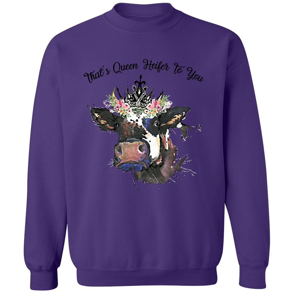 Classic Unisex Sweatshirt - F9W5V82L - Purple - 6