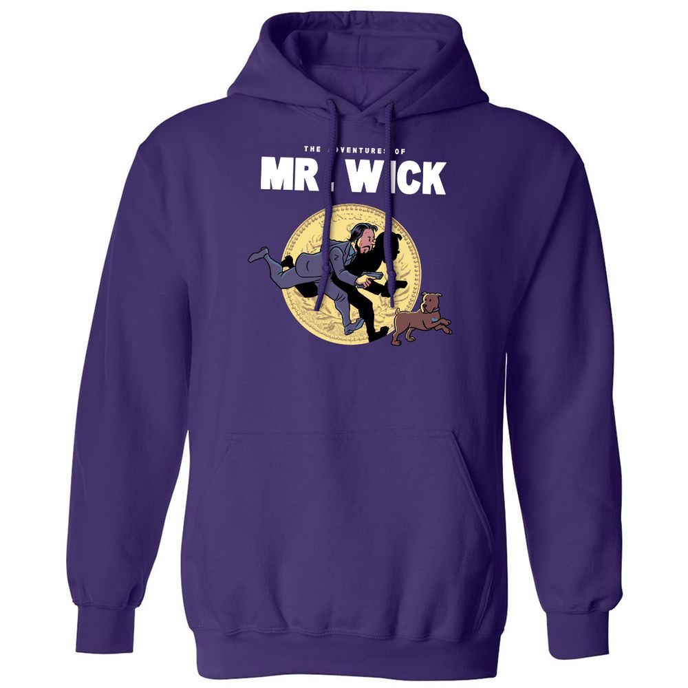 Classic Unisex Hoodie - GD34UD9N - Purple - 6