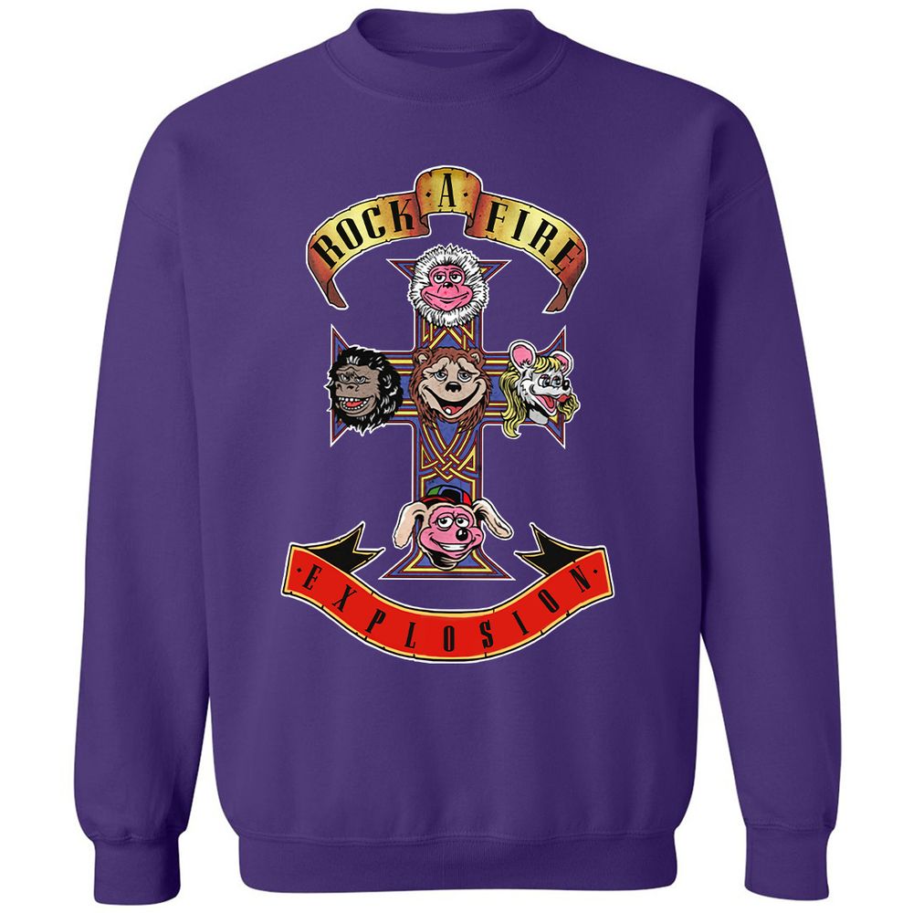Classic Unisex Sweatshirt - RCQJ631A - Purple - 6