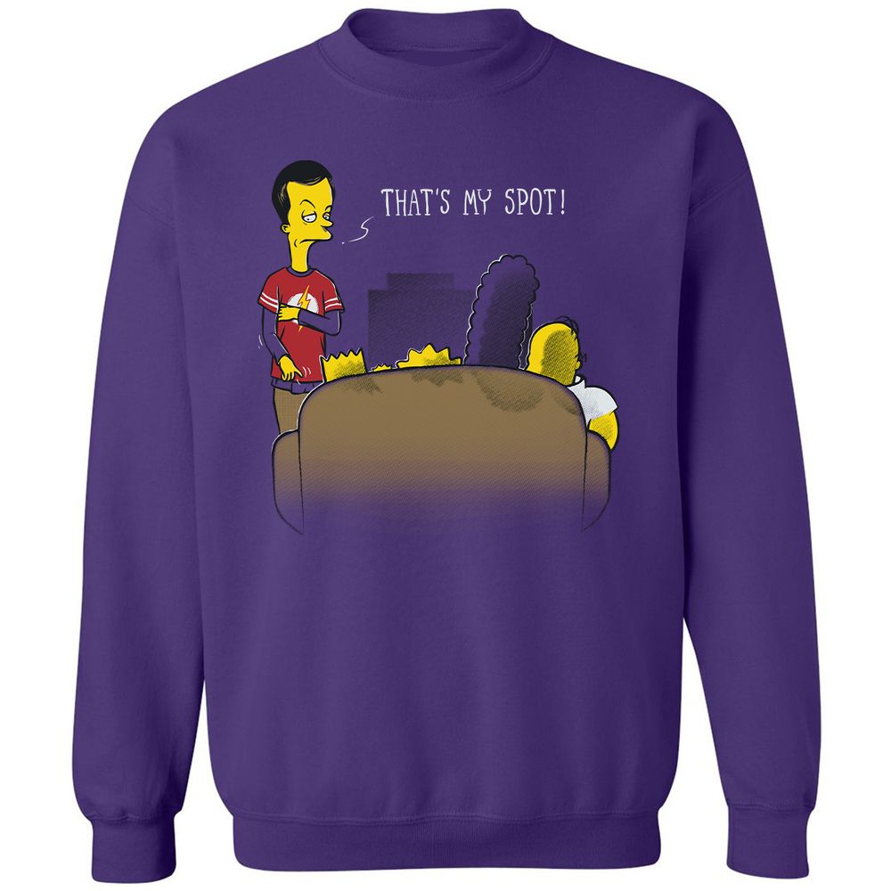 Classic Unisex Sweatshirt - BZZKBFZM - Purple - 6