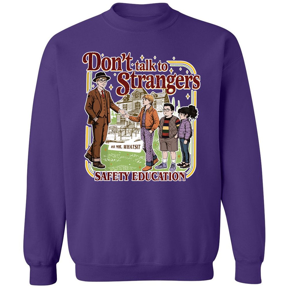 Classic Unisex Sweatshirt - X6TS76DU - Purple - 6