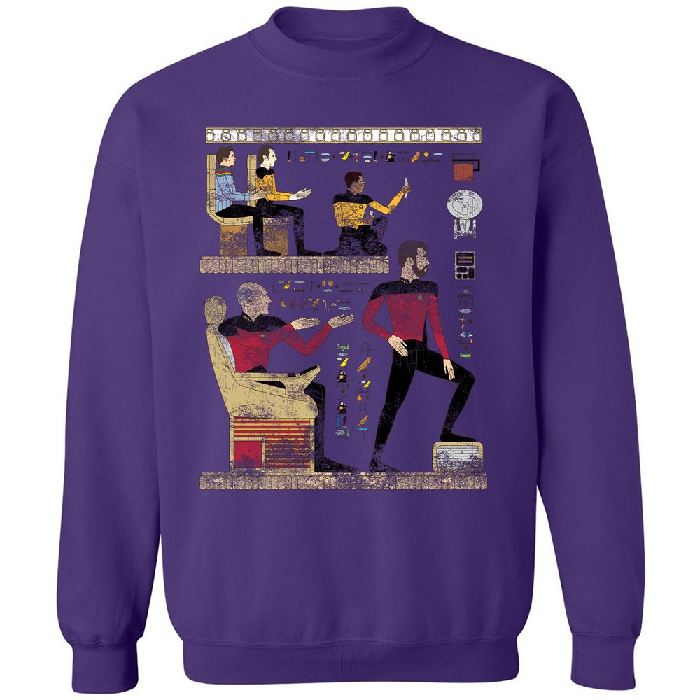 Classic Unisex Sweatshirt - FP9V2MWK - Purple - 6