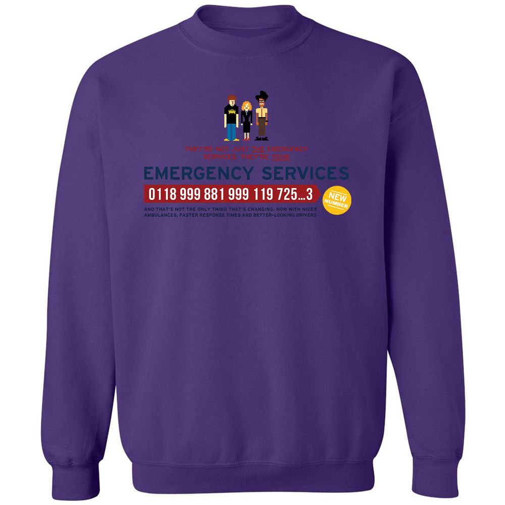 Classic Unisex Sweatshirt - SB2V4VY7 - Purple - 6