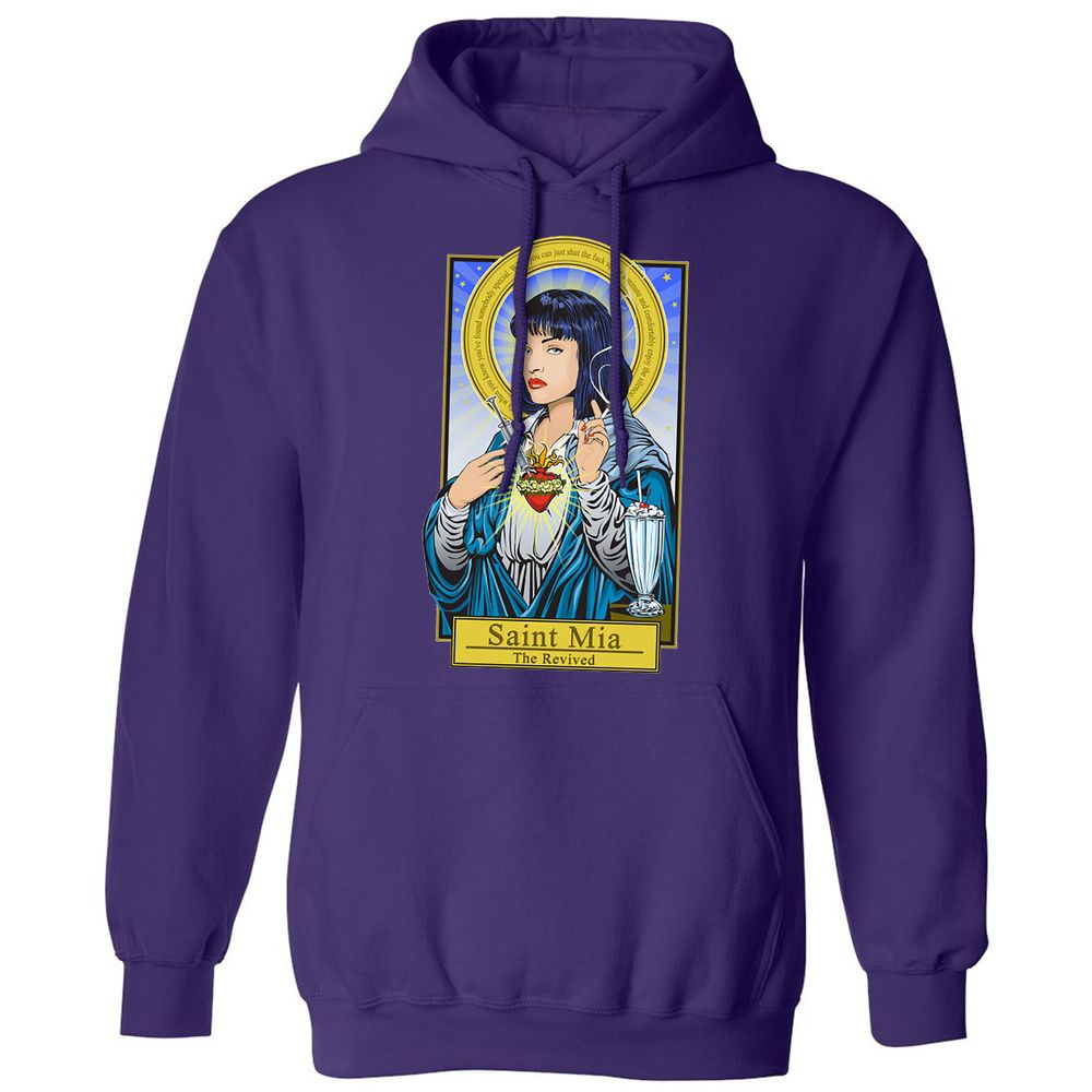 Classic Unisex Hoodie - HZ94YMKU - Purple - 6