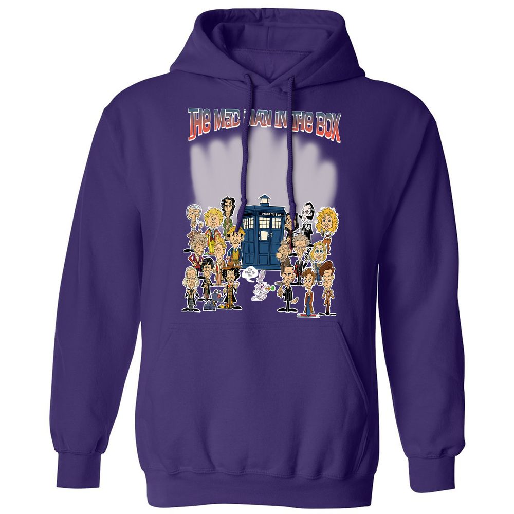 Classic Unisex Hoodie - 572J4F5L - Purple - 6