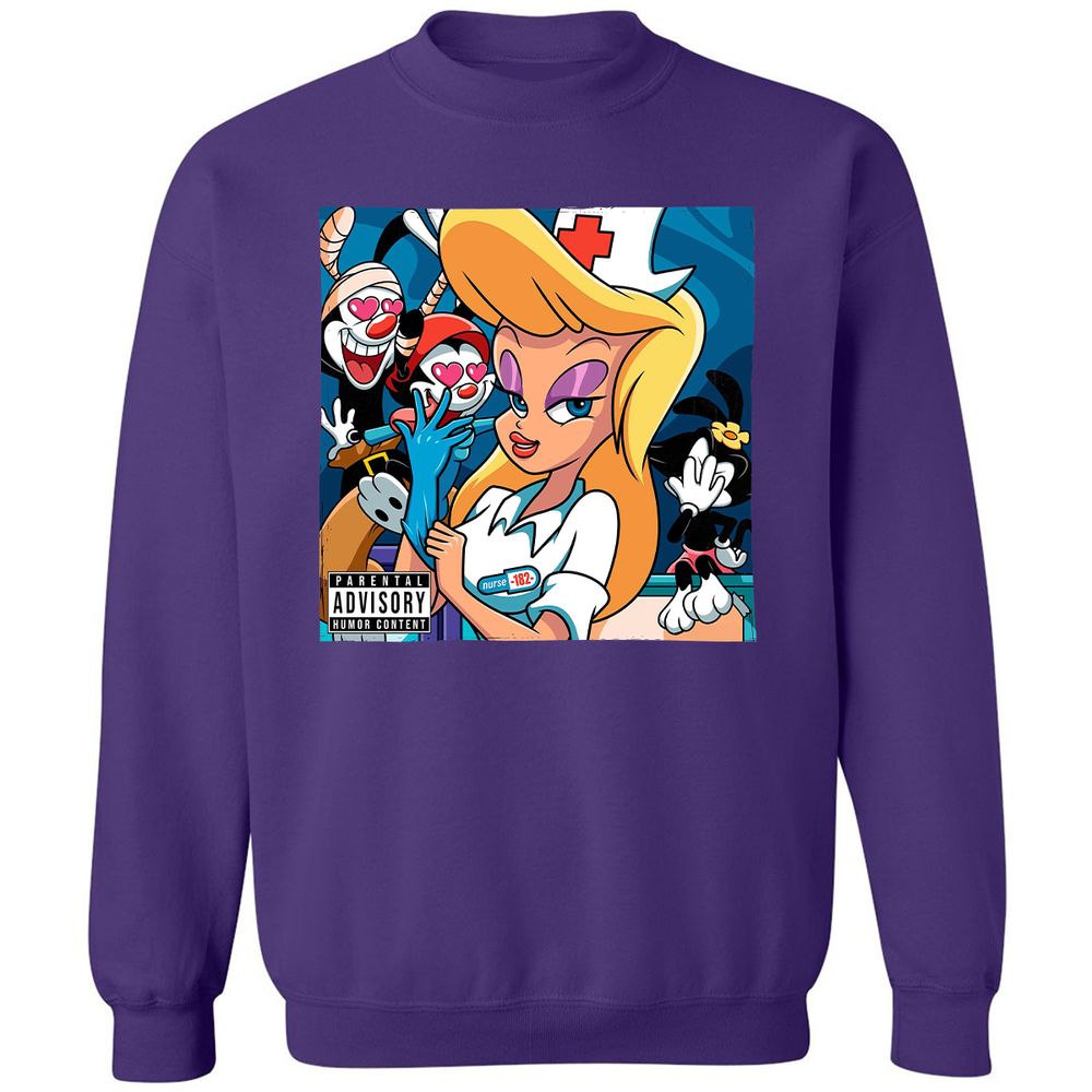 Classic Unisex Sweatshirt - R5LVDKQW - Purple - 6