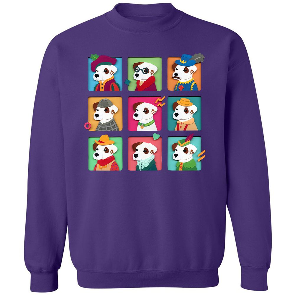 Classic Unisex Sweatshirt - J8586YCG - Purple - 6