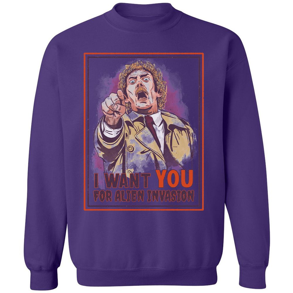 Classic Unisex Sweatshirt - 6GHVGEUX - Purple - 6