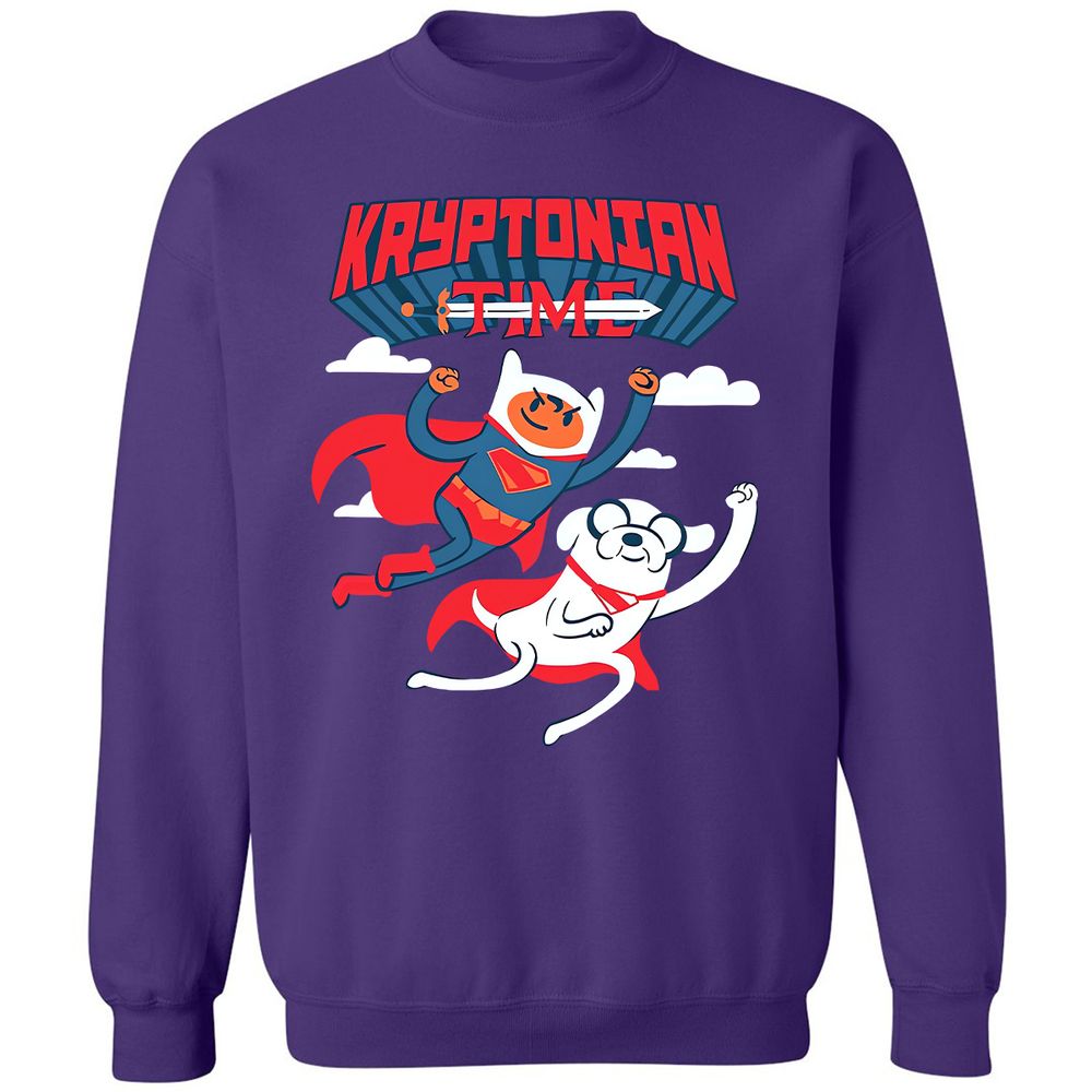 Classic Unisex Sweatshirt - 6TUVJFMF - Purple - 6