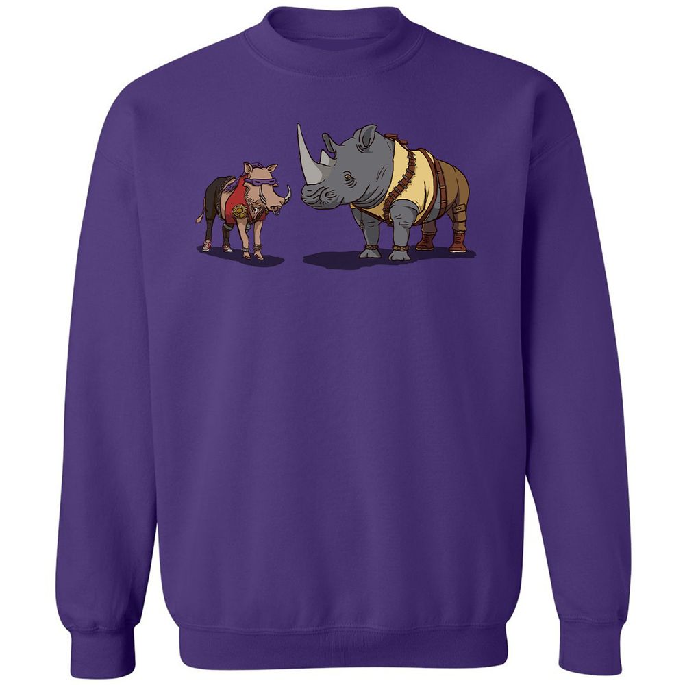 Classic Unisex Sweatshirt - C4J2HZEG - Purple - 6