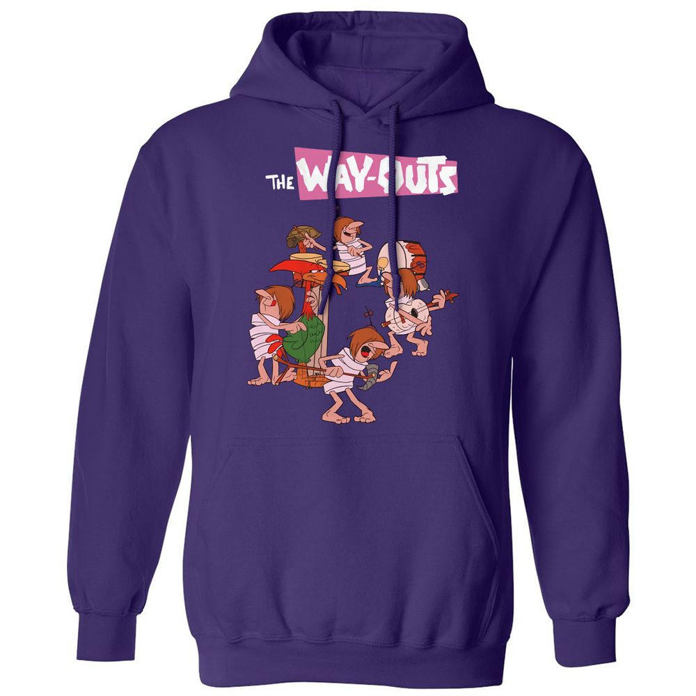 Classic Unisex Hoodie - JQ43FGMX - Purple - 6