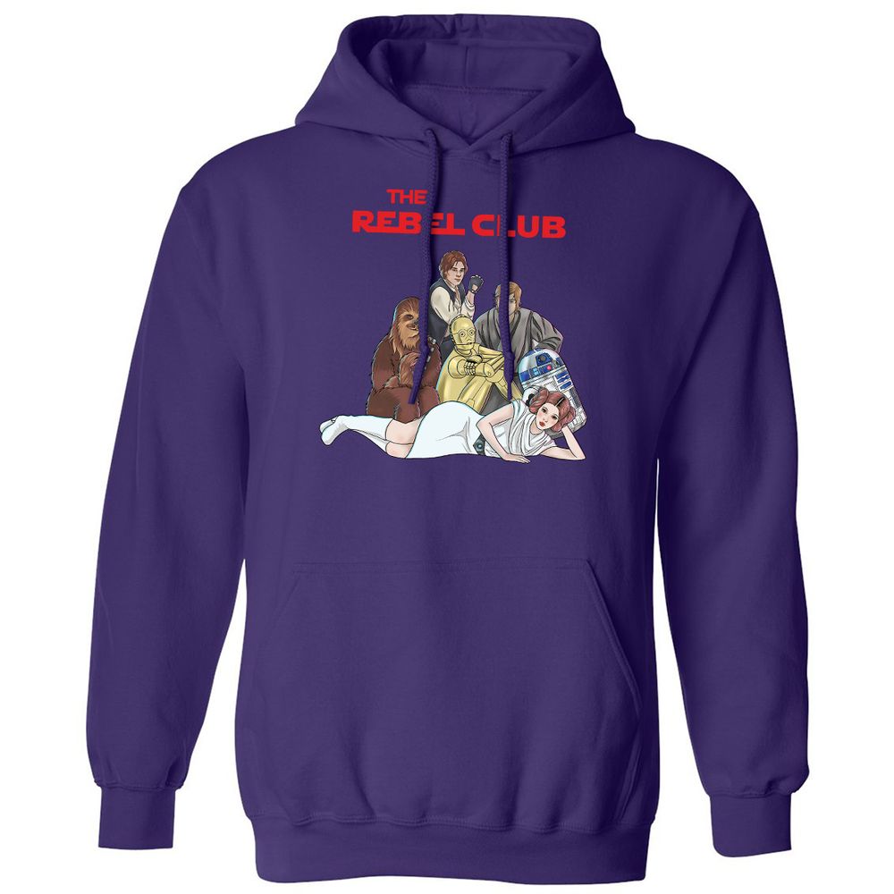 Classic Unisex Hoodie - YWT1LRGF - Purple - 6