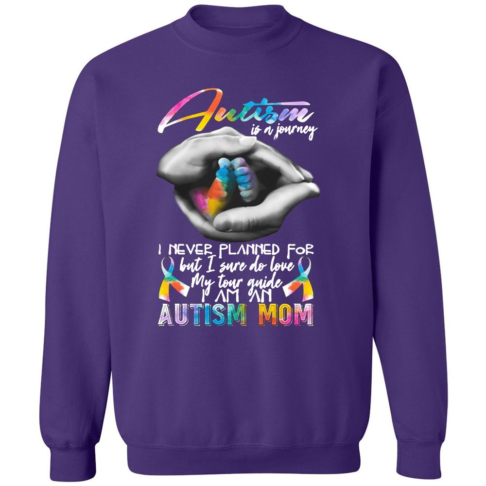 Classic Unisex Sweatshirt - E88W8YPE - Purple - 6