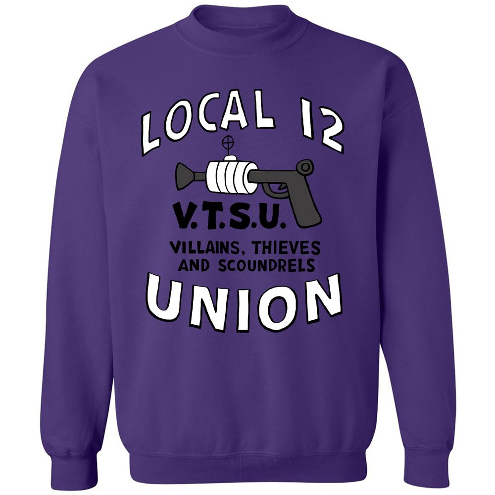 Classic Unisex Sweatshirt - 66ESD1WQ - Purple - 6