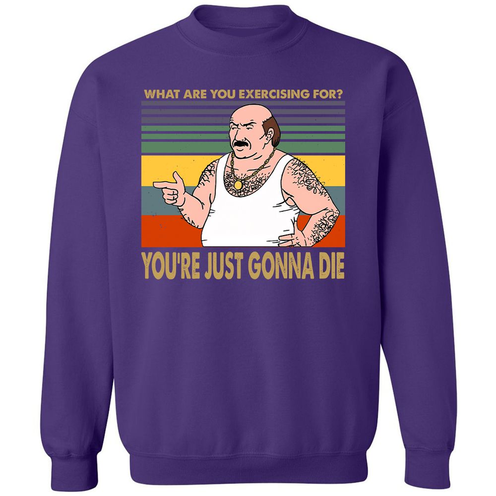 Classic Unisex Sweatshirt - S8P69CRE - Purple - 6